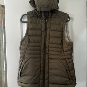 PRANA hooded long vest